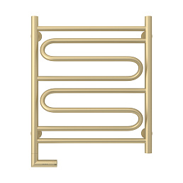Электрический полотенцесушитель Сунержа ЭЛЕГИЯ 2.0 600х500 / МЭМ левый / матовая шампань