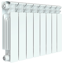 Радиатор биметаллический Rifar Base 350 / 8 секций