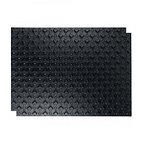 Мат Stout для водяного теплого пола с бобышками черный 1100х800х20 без теплоизоляции