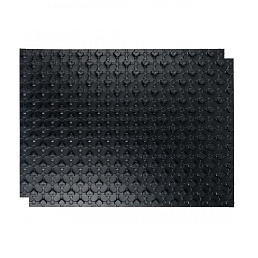 Мат Stout для водяного теплого пола с бобышками черный 1100х800х20 без теплоизоляции