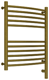 Полотенцесушитель электрический Сунержа Богема 3.0 выгнутая 600х500  МЭМ правый Состаренная бронза