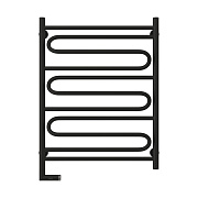 Электрический полотенцесушитель Сунержа ЭЛЕГИЯ 2.0 800х600 / МЭМ левый / матовый черный