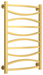 Водяной полотенцесушитель Сунержа Ажур 800х500 матовое золото