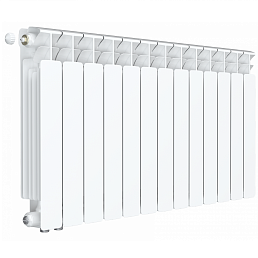 Радиатор биметалл Rifar Base Ventil 500 / 13 секций, нижнее левое подключение