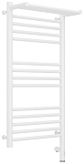 Полотенцесушитель электрический Сунержа Богема с полкой 3.0 800х400 / МЭМ правый Матовый белый