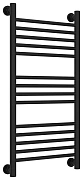 Водяной полотенцесушитель Сунержа Богема+ прямая 800х400 матовый черный
