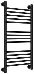 Водяной полотенцесушитель Сунержа Богема+ прямая 800х400 матовый черный