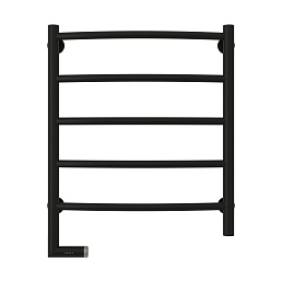 Электрический полотенцесушитель Сунержа ГАЛАНТ 2.0 600х500 / МЭМ левый / матовый черный