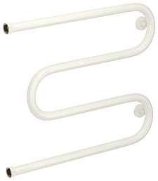 Водяной полотенцесушитель Сунержа М-образный+ 500х650 Н. Г. 1 белый