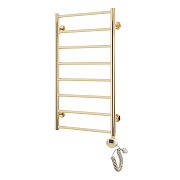 Электрический полотенцесушитель Domoterm Медея П8 400x800 ER золото