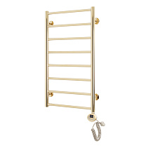 Электрический полотенцесушитель Domoterm Медея П8 400x800 ER золото