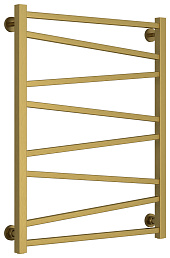 Водяной полотенцесушитель Сунержа Сирокко 800х600 состаренная латунь