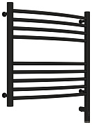 Полотенцесушитель электрический Сунержа Богема 3.0 выгнутая 500х500  МЭМ правый Матовый чёрный
