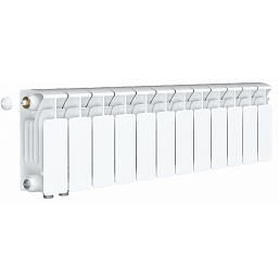 Радиатор биметалл Rifar Base Ventil 200 / 12 секций, нижнее левое подключение