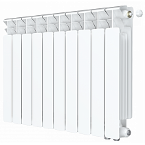 Радиатор биметалл Rifar Base Ventil 500 / 10 секций, нижнее правое подключение