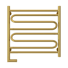 Электрический полотенцесушитель Сунержа ЭЛЕГИЯ 2.0 600х600 / МЭМ левый / золото