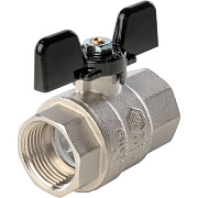 Кран шаровой Stout полнопроходной, ВР/ВР, ручка бабочка 3/4"