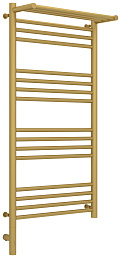 Полотенцесушитель электрический Сунержа Богема с полкой 3.0 1000х500 / МЭМ левый Матовое золото