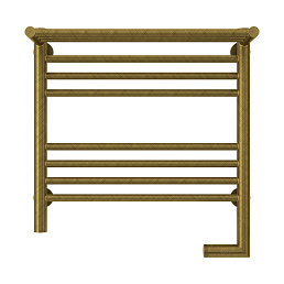 Электрический полотенцесушитель Сунержа БОГЕМА 2.0 1П 500х500 / МЭМ правый / состаренная бронза