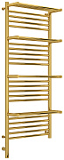 Полотенцесушитель электрический Сунержа Богема с 4 полками 3.0 1200х500 / МЭМ левый Золото