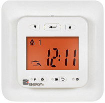 Терморегулятор Energy программируемый TK03 белый