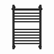 Водяной полотенцесушитель Сунержа Богема с полкой + 600х400 матовый черный