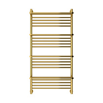 Водяной полотенцесушитель Сунержа Богема 4 полки + 1200х600 золото