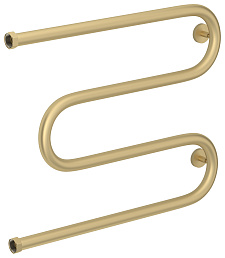 Водяной полотенцесушитель Сунержа М-образный+ 500х650 Н. Г. 1 матовая шампань