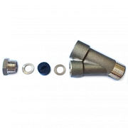 Тройник косой 45º для ввода кабеля в трубу IQ FITTING SL 3/4"  