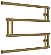 Водяной полотенцесушитель Сунержа High-Tech model M 500х650 состаренная бронза