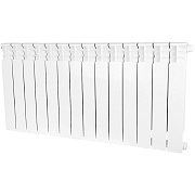 Радиатор биметаллический Stout Space 500 / 14 секций / нижнее правое подключение