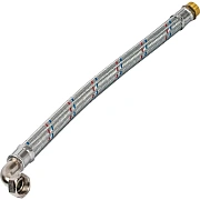 Гибкая подводка для воды Stout НР 1 х ВР 1 угловая, длина 800 мм