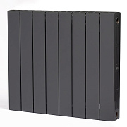 Радиатор биметаллический Rifar Supremo 500 Титан / RAL 7012 / 4 секции