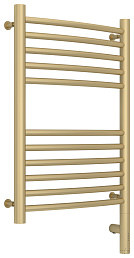 Полотенцесушитель электрический Сунержа Богема 3.0 выгнутая 600х400  МЭМ правый Матовая шампань