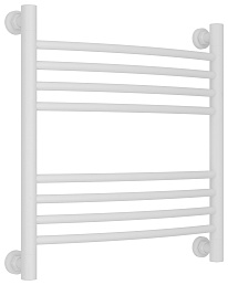 Водяной полотенцесушитель Сунержа Богема+ выгнутая 500х500 матовый белый