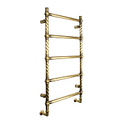 Водяной полотенцесушитель Domoterm из латуни в цвете античная бронза Винтаж П5 500х950 АБР