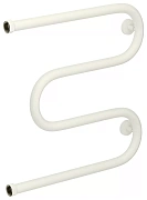 Водяной полотенцесушитель Сунержа М-образный+ 500х500 Н. Г. 1 матовый белый