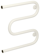 Водяной полотенцесушитель Сунержа М-образный 500х500 Н. Г. 1 матовый белый