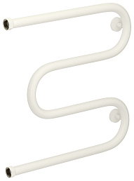 Водяной полотенцесушитель Сунержа М-образный+ 500х500 Н. Г. 1 матовый белый