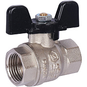 Кран шаровой Stout стандартнопроходной, ВР/ВР, ручка бабочка 1/2"
