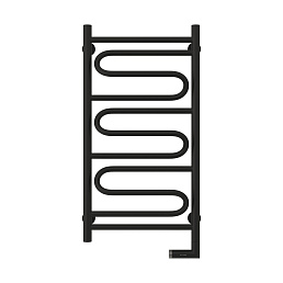 Электрический полотенцесушитель Сунержа ЭЛЕГИЯ 2.0 800х400 / МЭМ правый / матовый черный