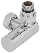 Вентиль Сунержа 3D правый (цилиндр) G 1/2" НР х G 3/4" НГ (Шампань)