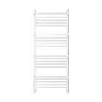 Водяной полотенцесушитель Сунержа Богема 4 полки + 1200х500 матовый белый