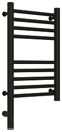 Полотенцесушитель электрический Сунержа Богема 3.0 прямая 500х300  МЭМ левый Матовый чёрный