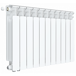 Радиатор биметалл Rifar Base Ventil 500 / 11 секций, нижнее правое подключение