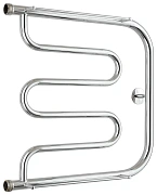 Водяной полотенцесушитель Стилье ТАНДЕМ 2П 500х500 резьба-сгон 1" (Без покрытия)