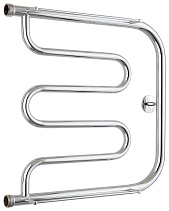 Водяной полотенцесушитель Стилье ТАНДЕМ 2П 500х500 резьба-сгон 1" (Без покрытия)