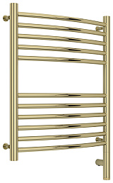 Полотенцесушитель электрический Сунержа Богема 3.0 выгнутая 600х500  МЭМ правый Шампань