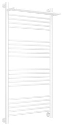 Водяной полотенцесушитель Сунержа Богема с полкой + 1200х600 матовый белый