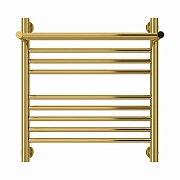 Водяной полотенцесушитель Сунержа Богема с полкой + 500х500 золото